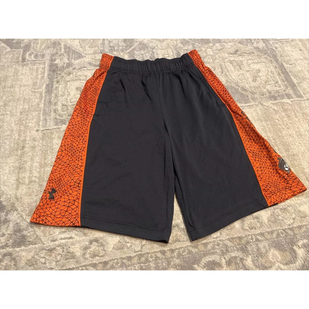 New Oklahoma State OSU‎ Cowboys Under Armour Black Orange Shorts Mens Sz Small